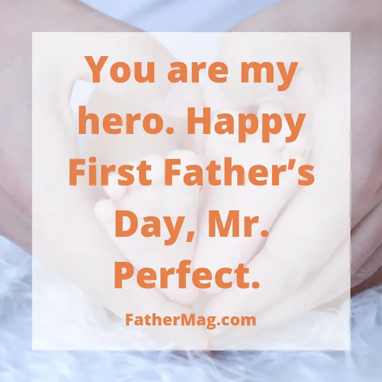 Father's day sayings for husbands