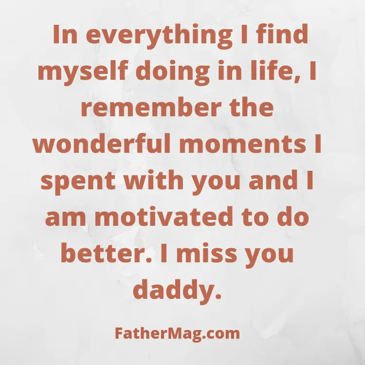 missing dad quote